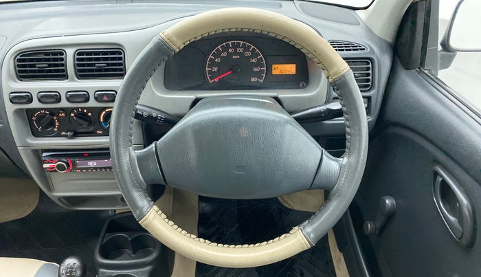 2010 Maruti Alto LXI, Petrol, Manual, 60,345 km, Steering Wheel Close Up