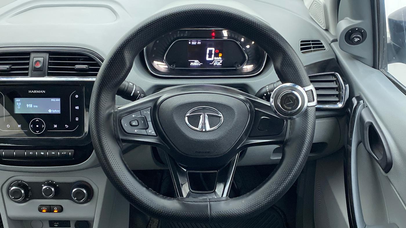 2022 Tata TIGOR XZ CNG, CNG, Manual, 25,981 km, Steering Wheel Close Up