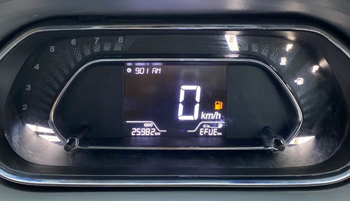 2022 Tata TIGOR XZ CNG, CNG, Manual, 25,981 km, Odometer Image