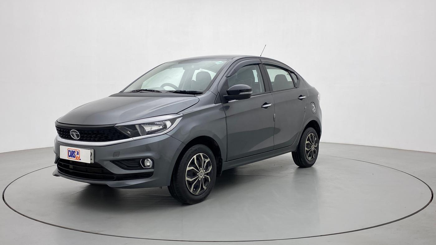 2022 Tata TIGOR XZ CNG, CNG, Manual, 25,981 km, Left Front Diagonal