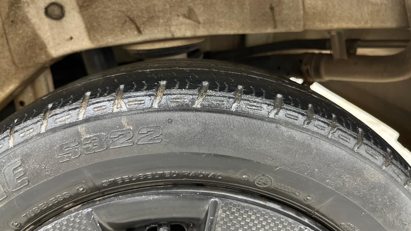 2017 Maruti Alto K10 VXI (O), Petrol, Manual, 58,419 km, Left Rear Tyre Tread