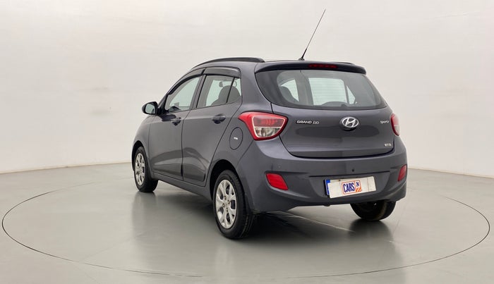 2015 Hyundai Grand i10 SPORTZ 1.2 KAPPA VTVT, Petrol, Manual, 31,123 km, Left Back Diagonal