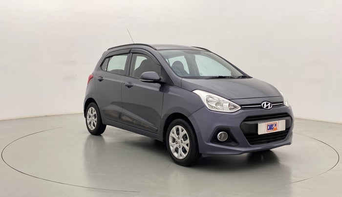 2015 Hyundai Grand i10 SPORTZ 1.2 KAPPA VTVT, Petrol, Manual, 31,123 km, Right Front Diagonal