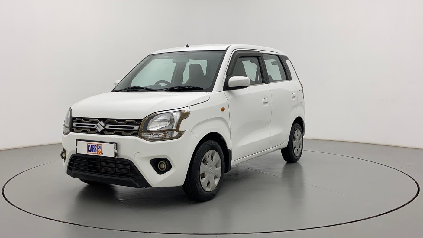 2019 Maruti New Wagon-R VXI 1.2, Petrol, Manual, 57,486 km, Left Front Diagonal