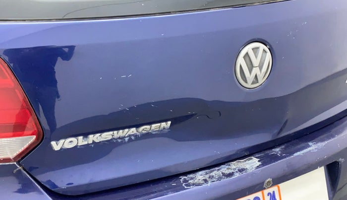 2013 Volkswagen Polo COMFORTLINE 1.2L PETROL, Petrol, Manual, 79,284 km, Dicky (Boot door) - Minor scratches