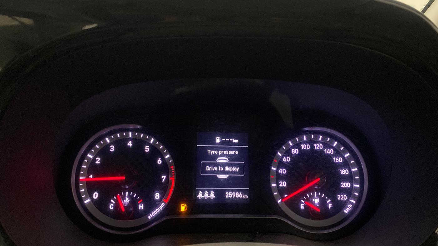 2023 Hyundai AURA SX 1.2, Petrol, Manual, 25,986 km, Odometer Image
