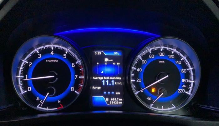 2020 Maruti Baleno ALPHA PETROL 1.2, Petrol, Manual, 55,413 km, Odometer Image
