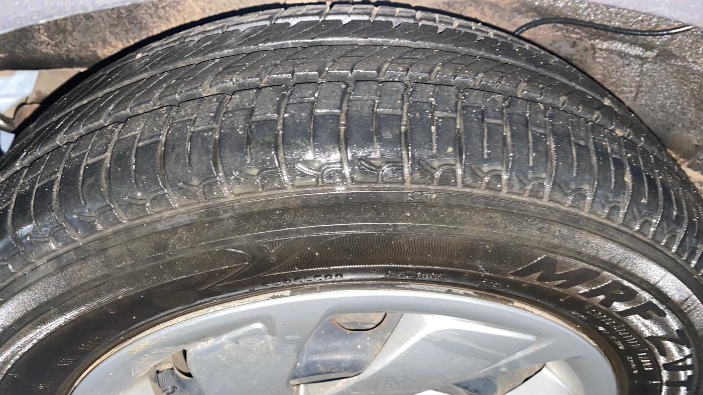 2021 Hyundai NEW SANTRO ASTA MT, Petrol, Manual, 12,033 km, Right Rear Tyre Tread
