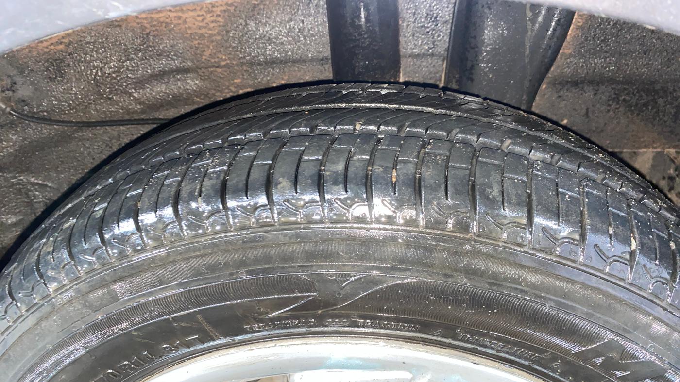 2021 Hyundai NEW SANTRO ASTA MT, Petrol, Manual, 12,033 km, Left Rear Tyre Tread