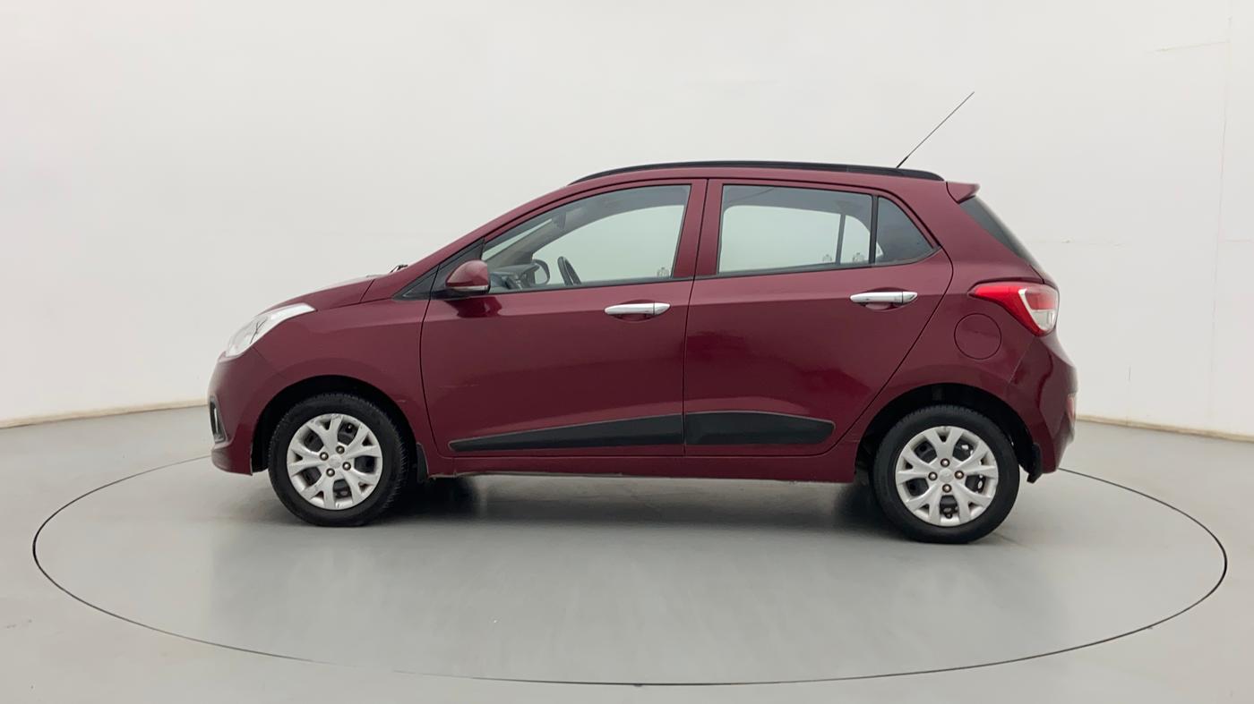 2015 Hyundai Grand i10 SPORTZ 1.2 KAPPA VTVT, Petrol, Manual, 80,452 km, Left Side
