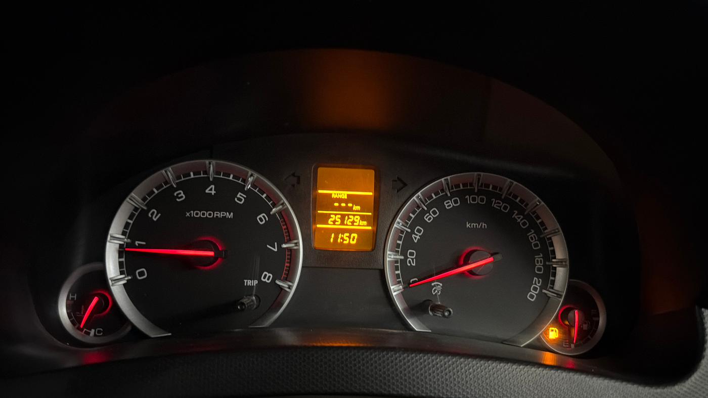 2016 Maruti Swift Dzire VXI (O), Petrol, Manual, 25,121 km, Odometer Image