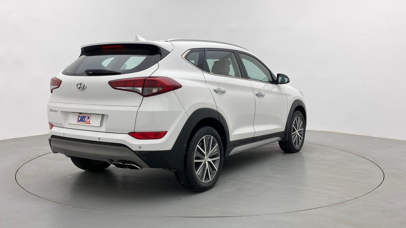 2017 Hyundai Tucson 2WD AT GL DIESEL, Diesel, Automatic, 64,322 km, Right Back Diagonal