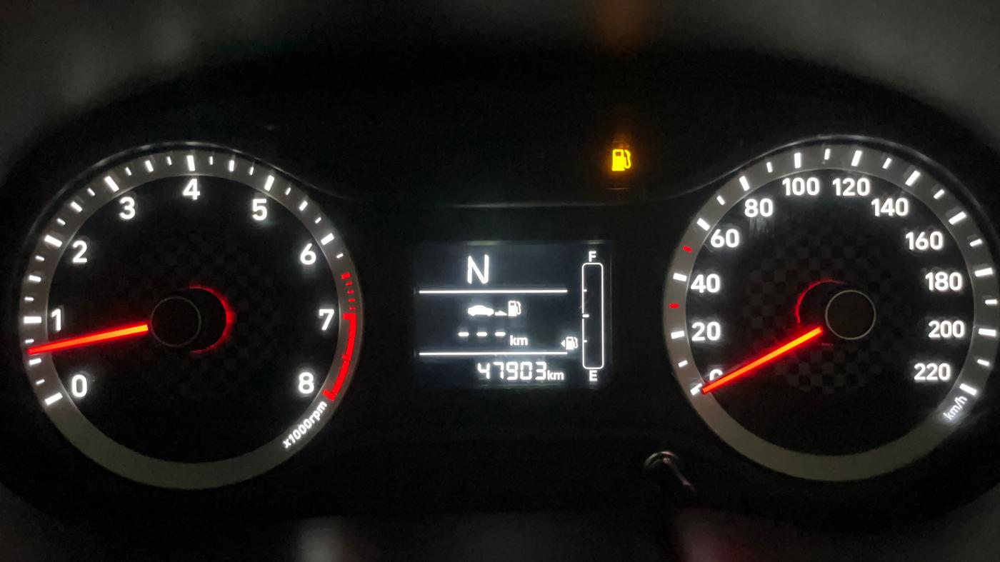 2020 Hyundai AURA S 1.2 AMT, Petrol, Automatic, 47,974 km, Odometer Image