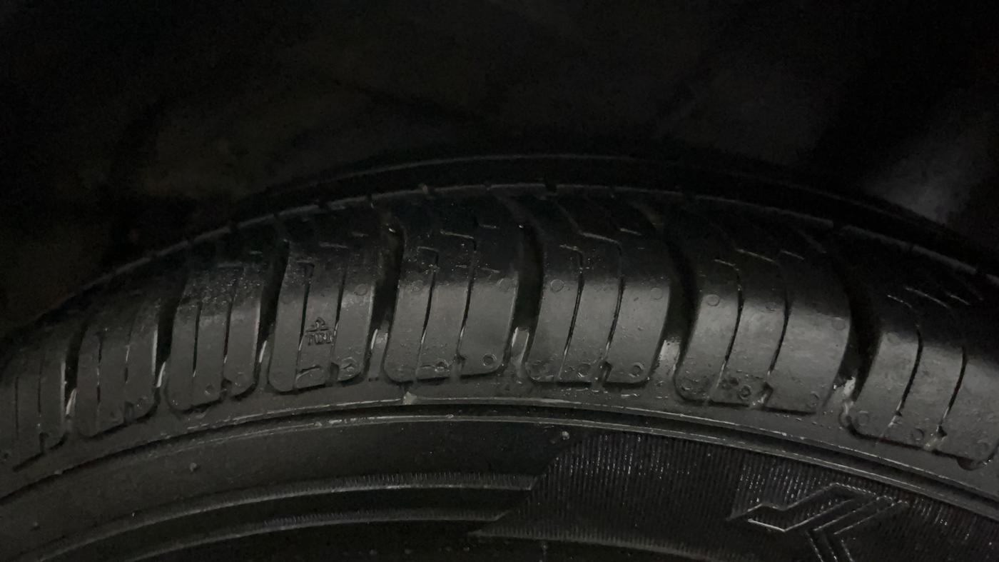 2020 Hyundai AURA S 1.2 AMT, Petrol, Automatic, 47,974 km, Left Rear Tyre Tread