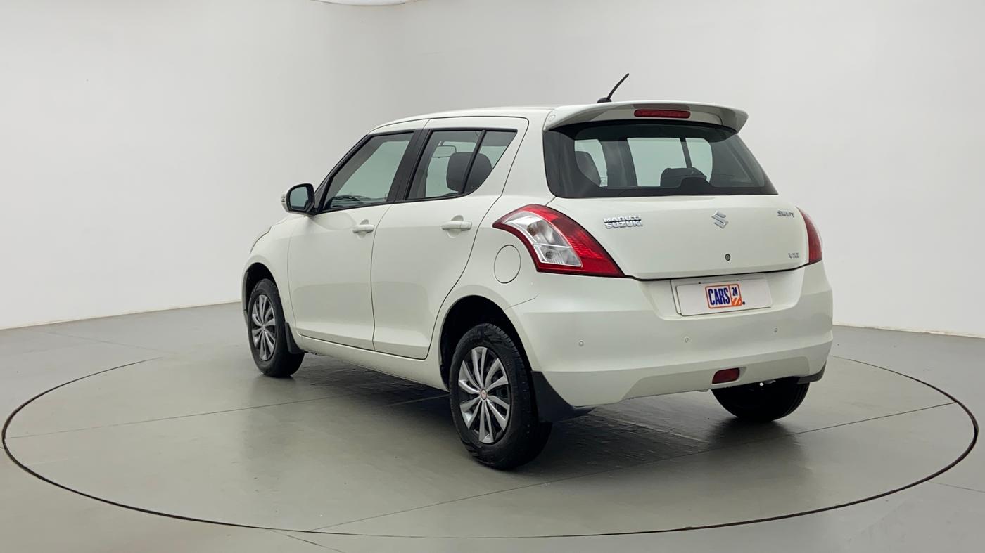 2013 Maruti Swift VXI D, Petrol, Manual, 36,351 km, Left Back Diagonal (45- Degree) View