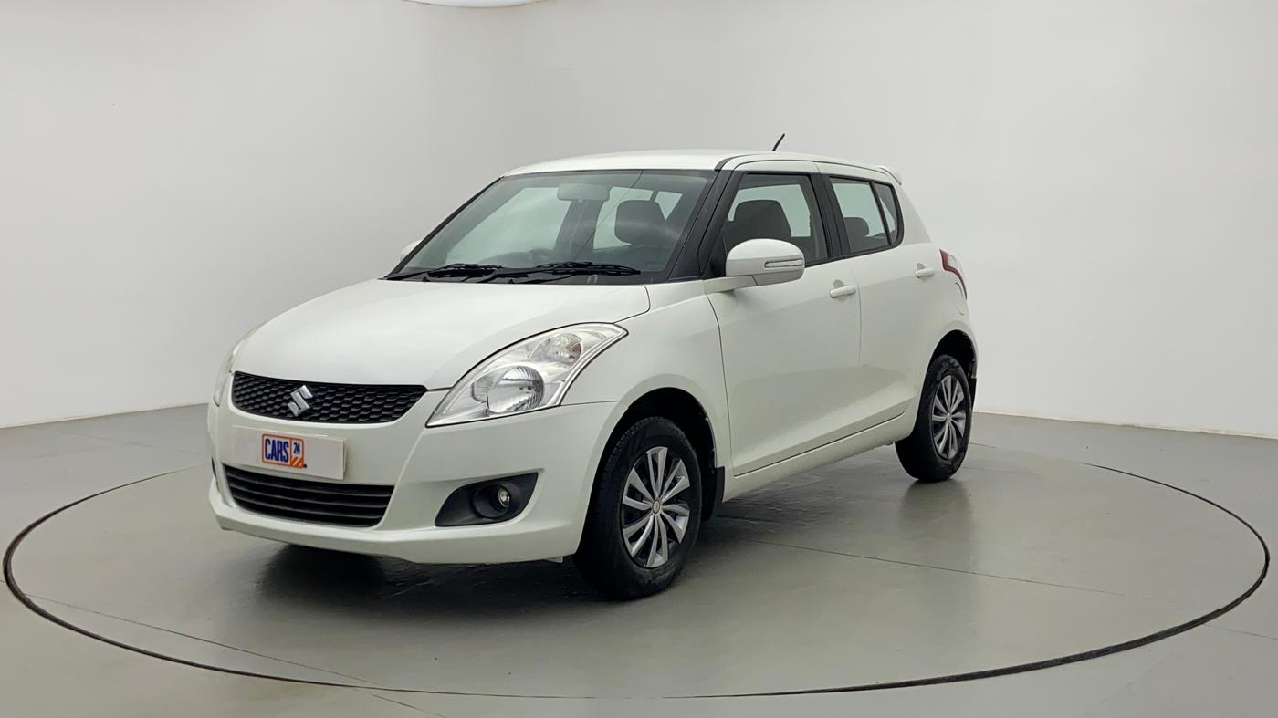 2013 Maruti Swift VXI D, Petrol, Manual, 36,351 km, Left Front Diagonal (45- Degree) View
