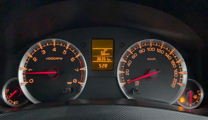 2013 Maruti Swift VXI D, Petrol, Manual, 36,351 km, Odometer View