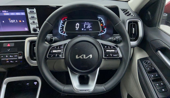 2021 KIA SONET HTX GDI G1.0 DCT, Petrol, Automatic, 9,725 km, Steering Wheel Close Up