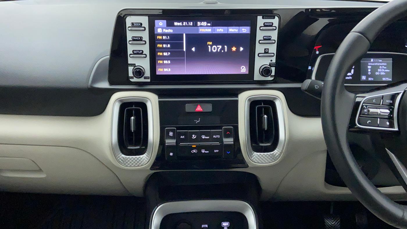 2021 KIA SONET HTX GDI G1.0 DCT, Petrol, Automatic, 9,725 km, Air Conditioner