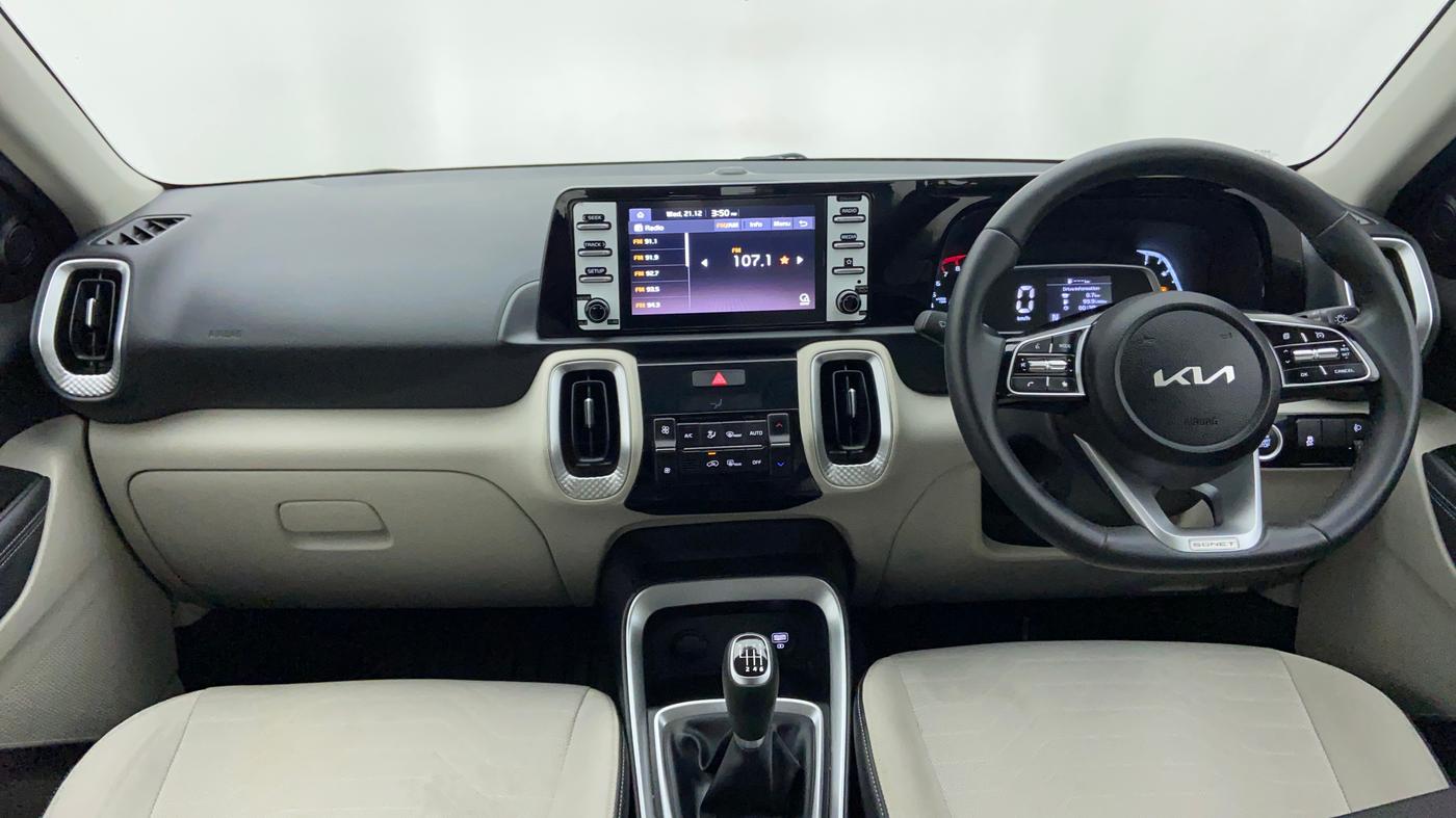 2021 KIA SONET HTX GDI G1.0 DCT, Petrol, Automatic, 9,725 km, Dashboard