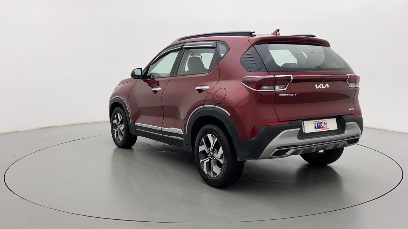 2021 KIA SONET HTX GDI G1.0 DCT, Petrol, Automatic, 9,725 km, Left Back Diagonal