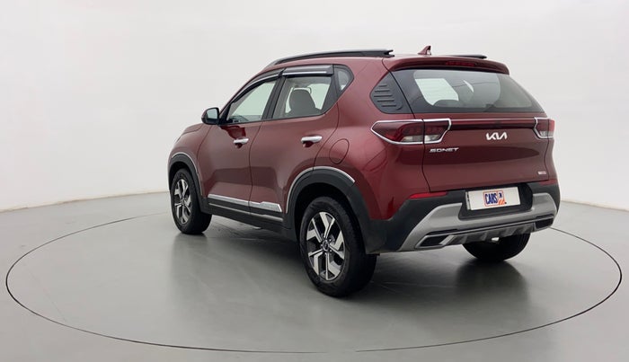 2021 KIA SONET HTX GDI G1.0 DCT, Petrol, Automatic, 9,725 km, Left Back Diagonal