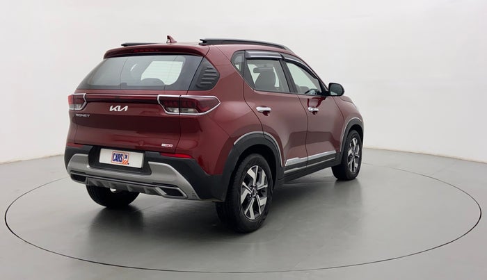2021 KIA SONET HTX GDI G1.0 DCT, Petrol, Automatic, 9,725 km, Right Back Diagonal