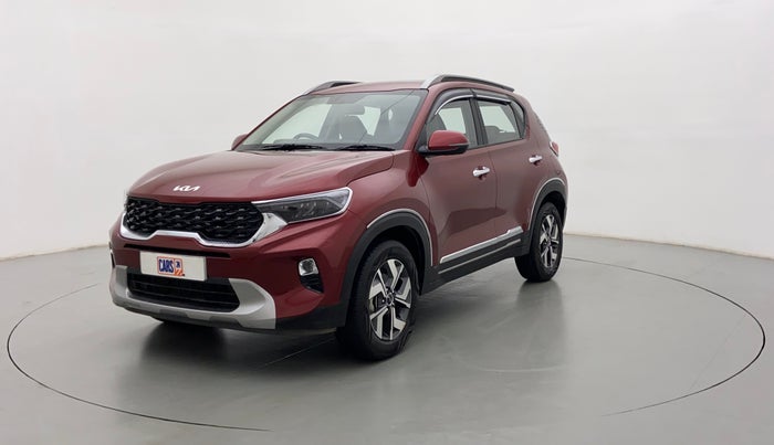 2021 KIA SONET HTX GDI G1.0 DCT, Petrol, Automatic, 9,725 km, Left Front Diagonal