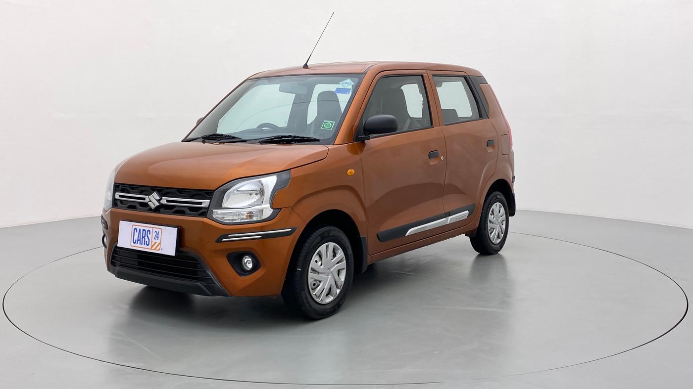 2021 Maruti New Wagon-R LXI CNG 1.0 L, CNG, Manual, 36,380 km, Left Front Diagonal