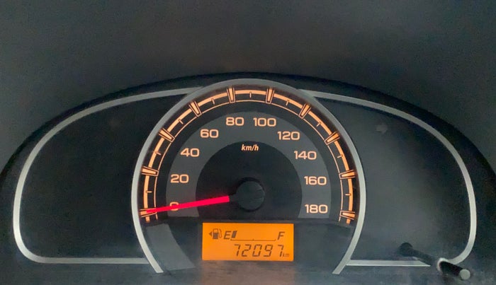 2012 Maruti Alto 800 LXI, Petrol, Manual, 72,097 km, Odometer Image