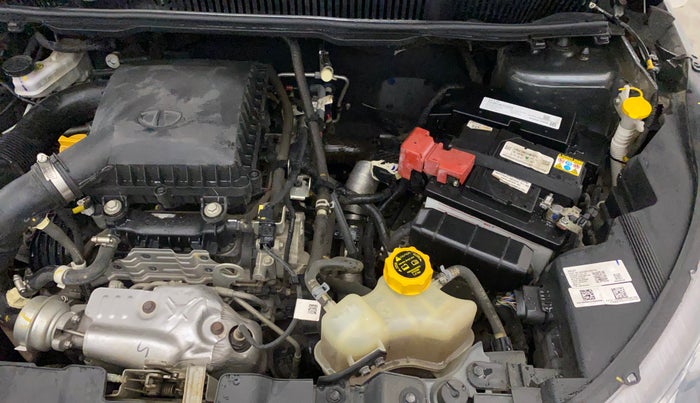 2023 Tata NEXON XZ PLUS LUX SUNROOF DUAL TONE PETROL, Petrol, Manual, 21,216 km, Engine View - Left