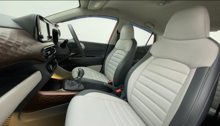 2020 Hyundai AURA SX PLUS 1.2 AMT, Petrol, Automatic, 47,765 km, Right Side Front Door Cabin