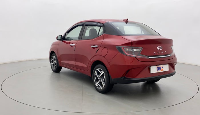 2020 Hyundai AURA SX PLUS 1.2 AMT, Petrol, Automatic, 47,765 km, Left Back Diagonal