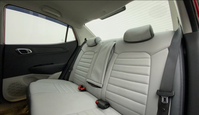 2020 Hyundai AURA SX PLUS 1.2 AMT, Petrol, Automatic, 47,765 km, Right Side Rear Door Cabin