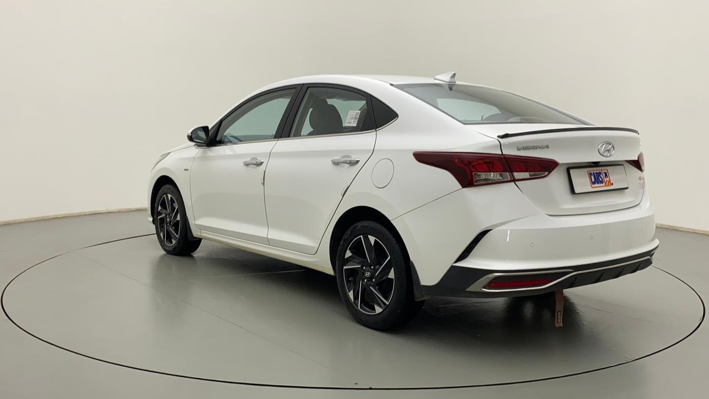 2021 Hyundai Verna SX (O) 1.5 CRDI AT, Diesel, Automatic, 33,309 km, Left Back Diagonal