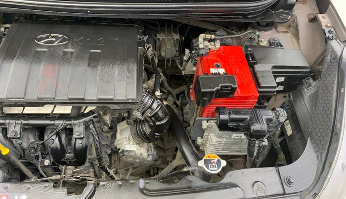 2021 Hyundai AURA SX PLUS 1.2 AMT, Petrol, Automatic, 89,864 km, Engine View - Left