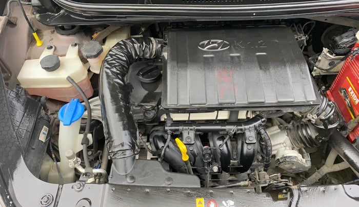 2021 Hyundai AURA SX PLUS 1.2 AMT, Petrol, Automatic, 89,864 km, Engine View - Right