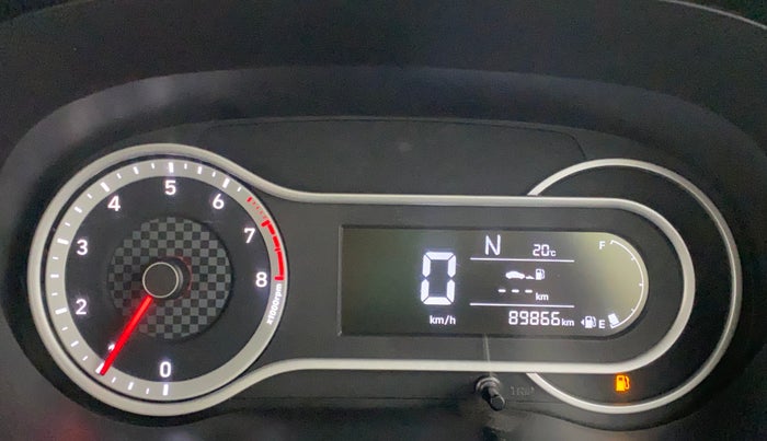 2021 Hyundai AURA SX PLUS 1.2 AMT, Petrol, Automatic, 89,864 km, Odometer Image