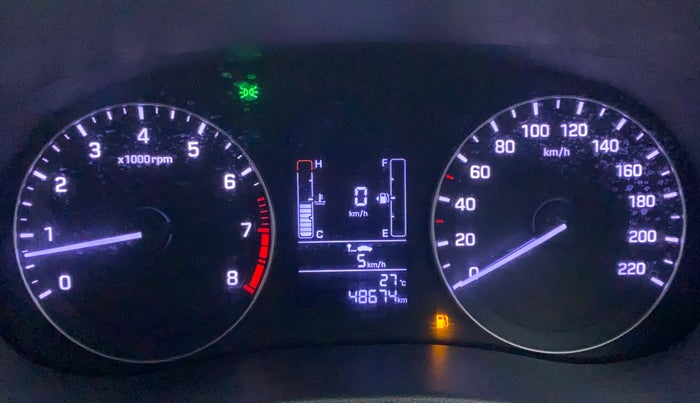 2017 Hyundai Creta E PLUS 1.6 PETROL, Petrol, Manual, 48,674 km, Odometer Image
