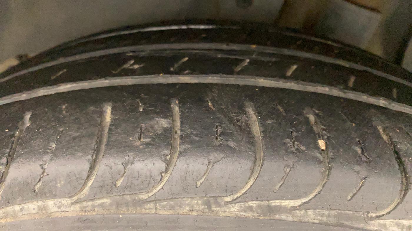 2017 Hyundai Creta E PLUS 1.6 PETROL, Petrol, Manual, 48,674 km, Left Rear Tyre Tread