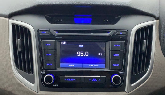 2017 Hyundai Creta E PLUS 1.6 PETROL, Petrol, Manual, 48,674 km, Infotainment System