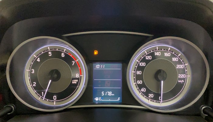 2020 Maruti Dzire VXI, Petrol, Manual, 5,204 km, Odometer Image