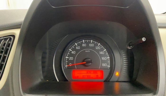 2019 Maruti New Wagon-R LXI CNG 1.0, CNG, Manual, 80,765 km, Odometer Image