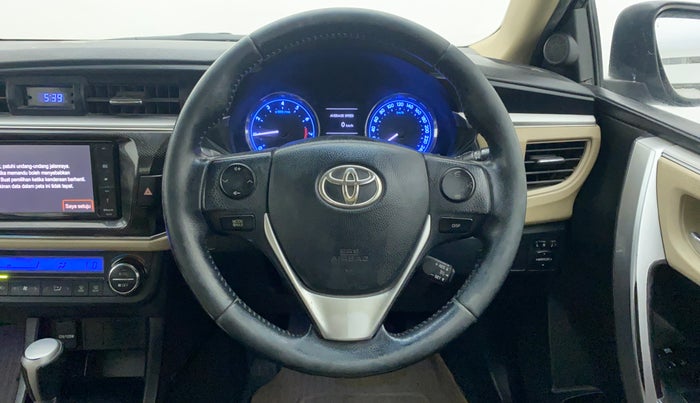 2015 Toyota Corolla Altis VL CVT PETROL, Petrol, Automatic, 51,236 km, Steering Wheel Close Up