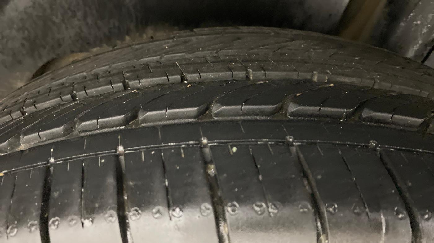 2020 MG HECTOR SHARP DCT PETROL, Petrol, Automatic, 11,765 km, Left Rear Tyre Tread