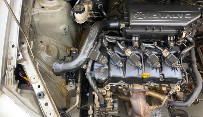 2013 Toyota Etios G, Petrol, Manual, 1,29,814 km, Engine View - Right