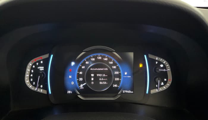 2020 Hyundai Creta SX (O) 1.4 TURBO DCT, Petrol, Automatic, 37,960 km, Odometer Image