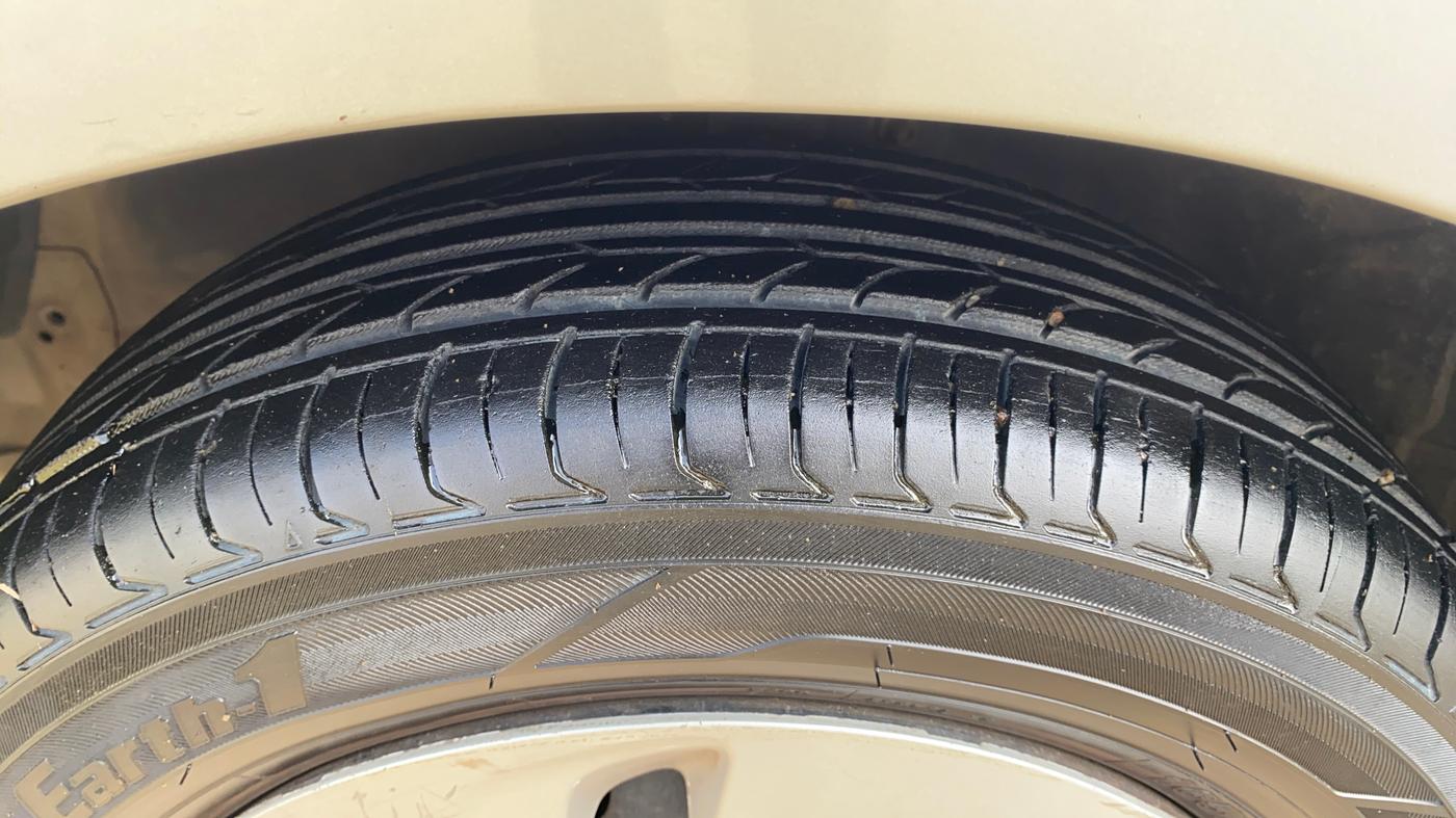 2015 Maruti Celerio VXI, Petrol, Manual, 1,12,464 km, Left Front Tyre Tread