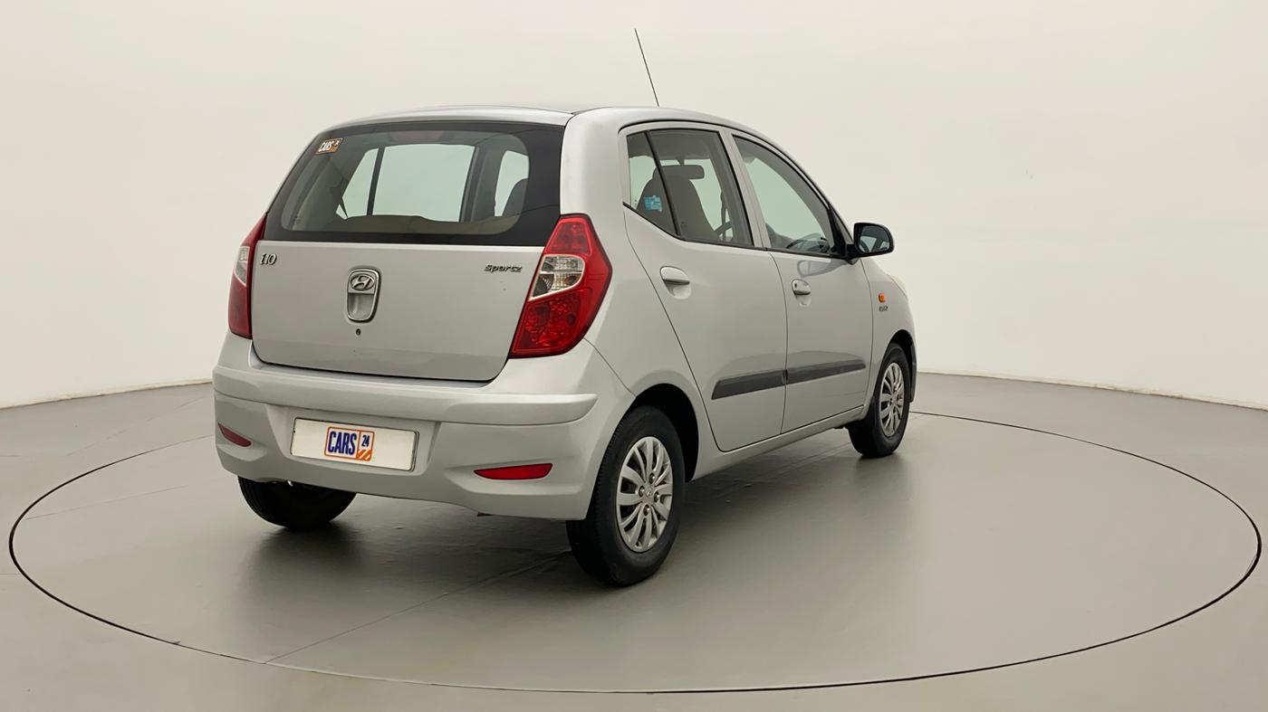 2015 Hyundai i10 SPORTZ 1.1, Petrol, Manual, 27,618 km, Right Back Diagonal