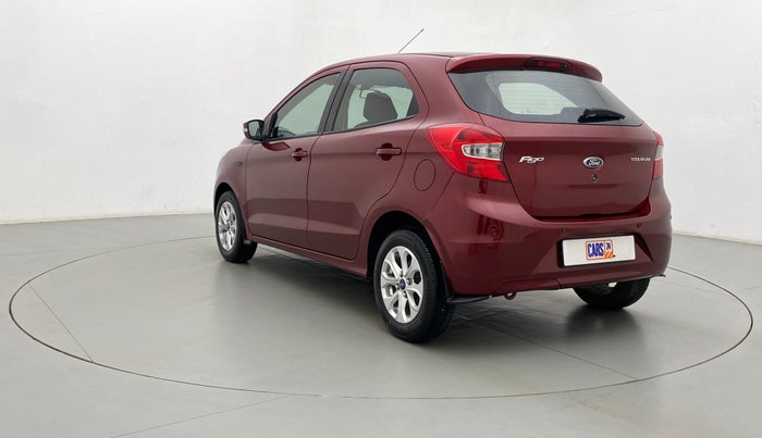 2017 Ford New Figo 1.2 TITANIUM, Petrol, Manual, 31,105 km, Left Back Diagonal (45- Degree) View